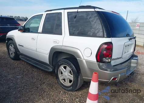 2003 Chevrolet Trailblazer Ltz from USA, damaged, VIN 1GNDS13S032190848